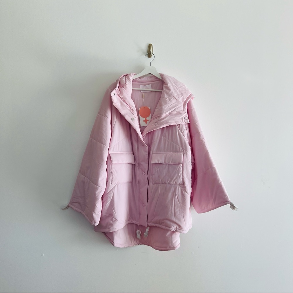 Selkie Baby Soft After Party Puffer Jacket Puff Coat M Fairycore Romantic NWT - Picture 2 of 8
